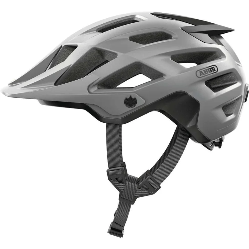 Abus MTB MOVENTOR 2.0 TI Bike Helmet Silver Sconto