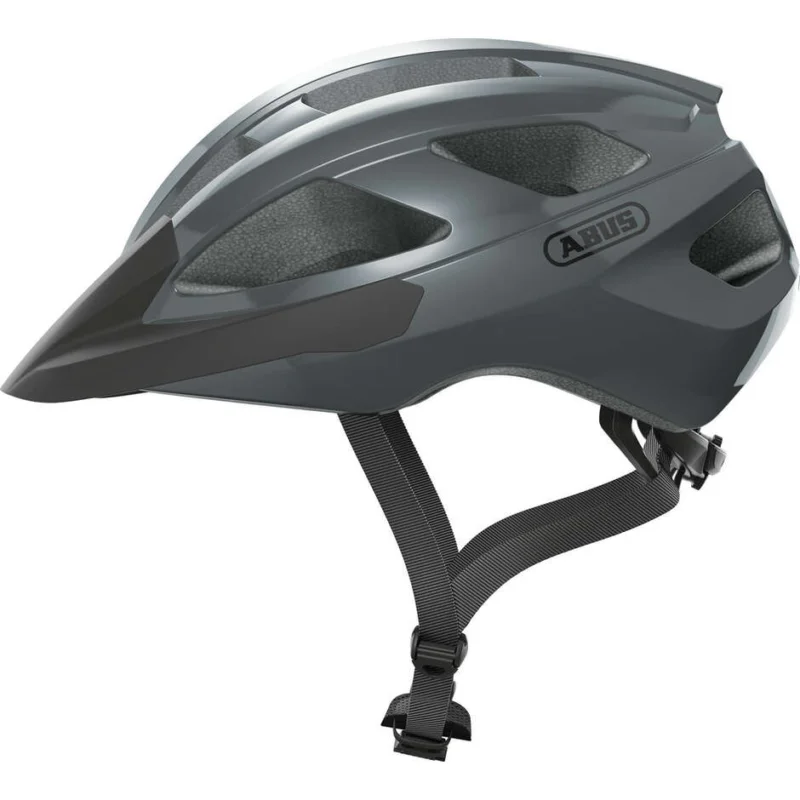 Promozione Abus Road Bike Helmet MACATOR Race Grey