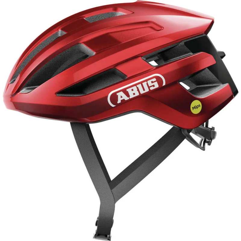 Abus Road Bike Helmet POWERDOME MIPS Blaze Red Occasione Imperdibile