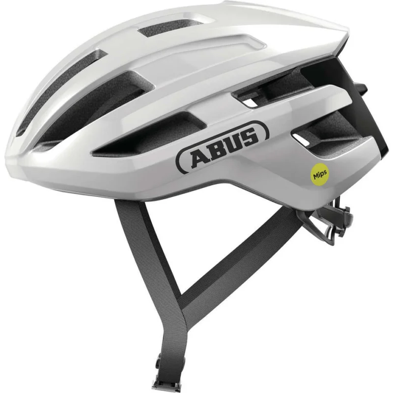 Abus Road Bike Helmet POWERDOME MIPS Shiny White Must-Have