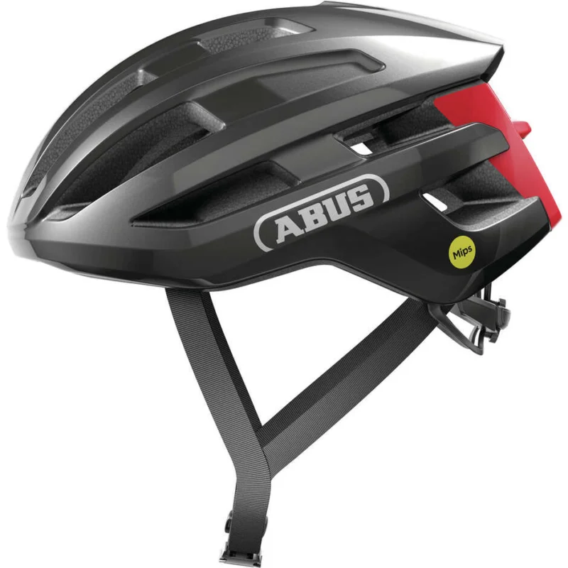 Ultime Pezzi Abus Road Bike Helmet POWERDOME MIPS Titan