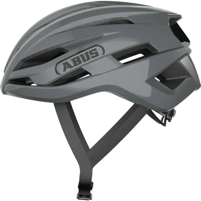 Abus Road Bike Helmet STORMCHASER ACE Race Grey Spedizione Gratuita