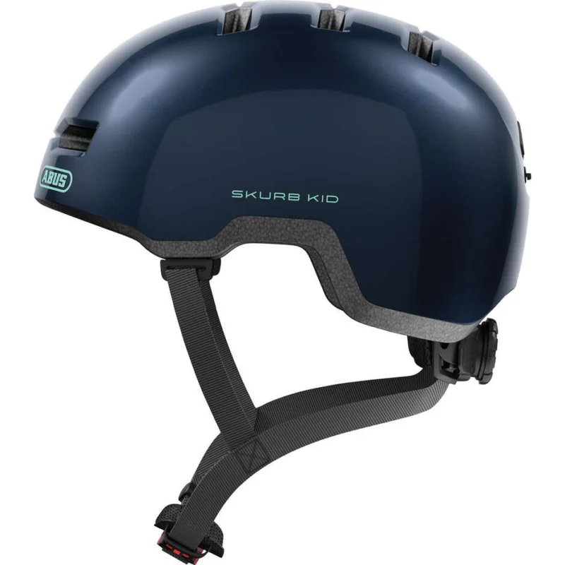 Abus SKURB KID Midnight Blue Child Bike Helmet Consegna Rapida