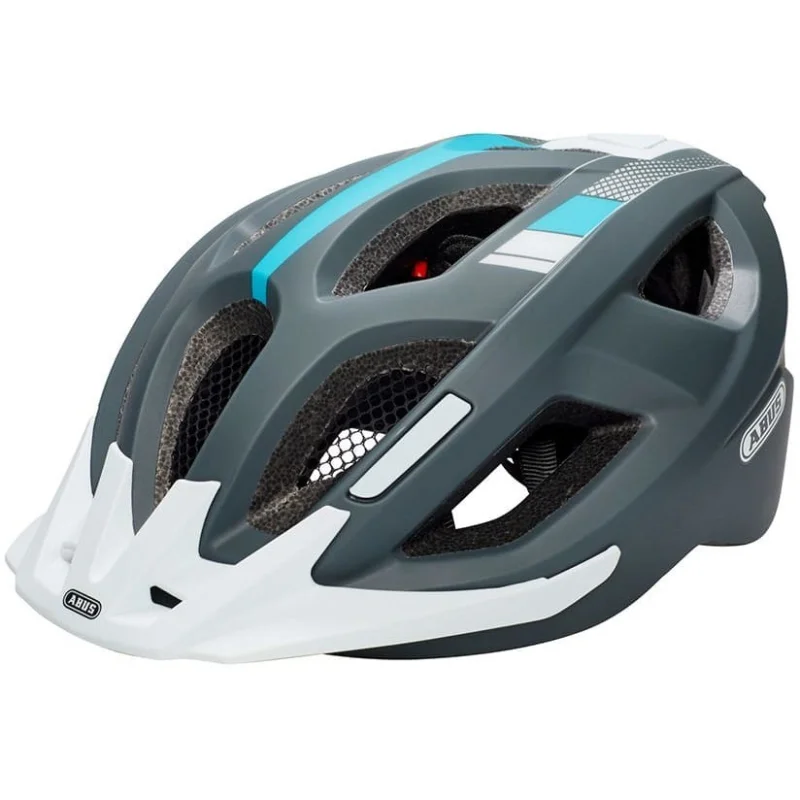 Abus Sportivo Aduro 2.0 Race Gray Bicycle Helmet Consegna Rapida