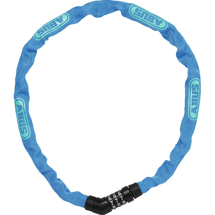 Abus STEEL-O-CHAIN Anti-theft Bike Chain 4804C/75 Blue Saldi