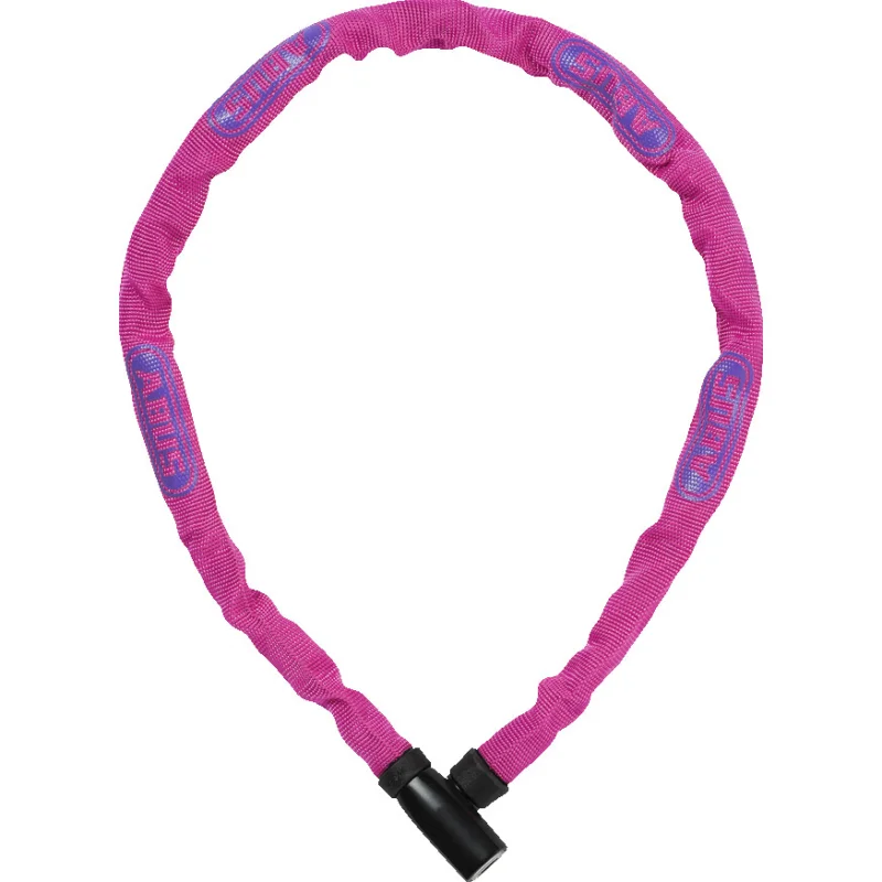 Professionale Abus STEEL-O-CHAIN Anti-theft Bike Chain 4804K/75 Pink
