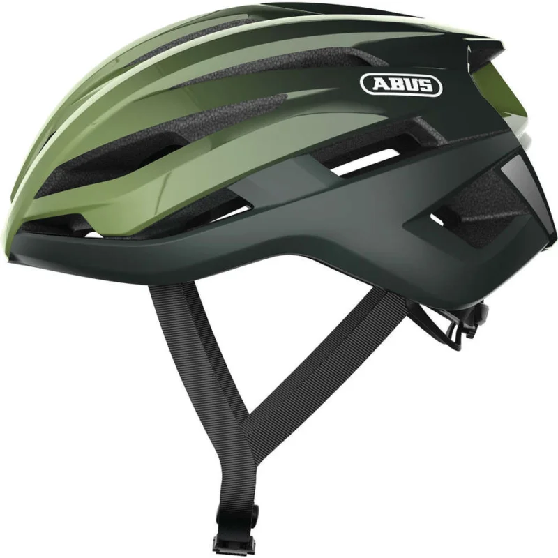 Abus Strada Storm Chaser Bicycle Helmet Matte Green Novità
