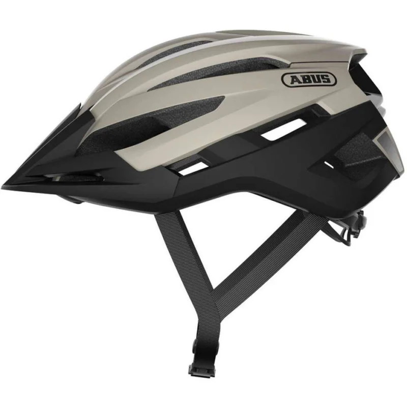 Abus Strada STORMCHASER Black Beige Bike Helmet Offerta Limitata