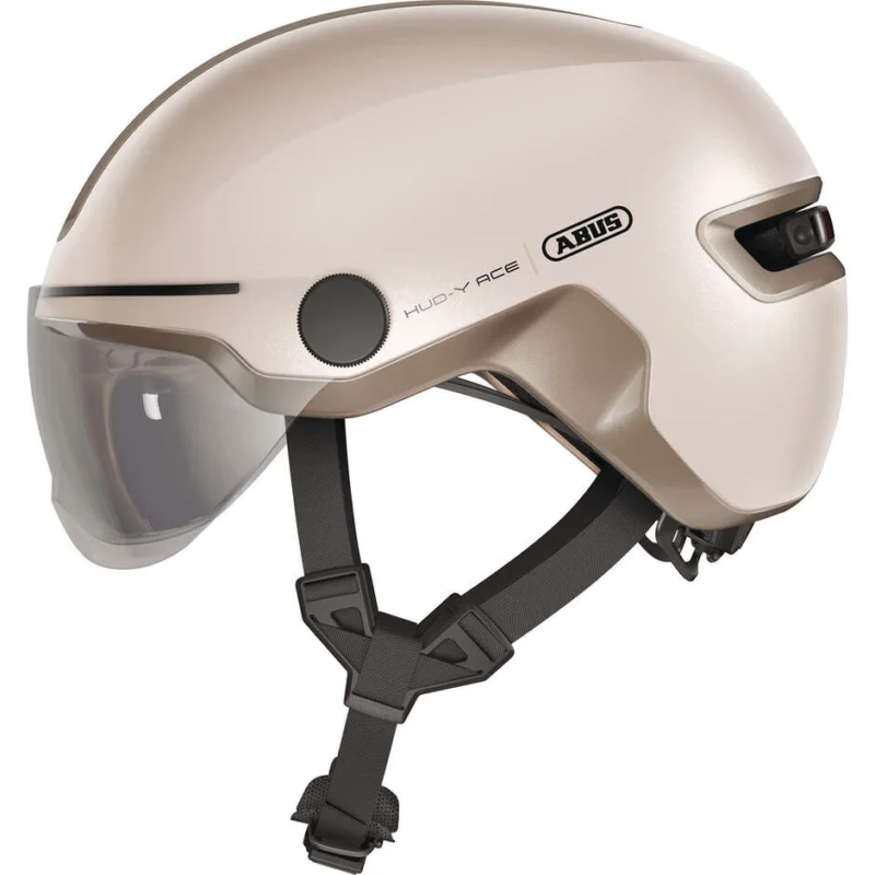 Economico Abus Urban HUD-Y ACE Champagne Gold Bike Helmet