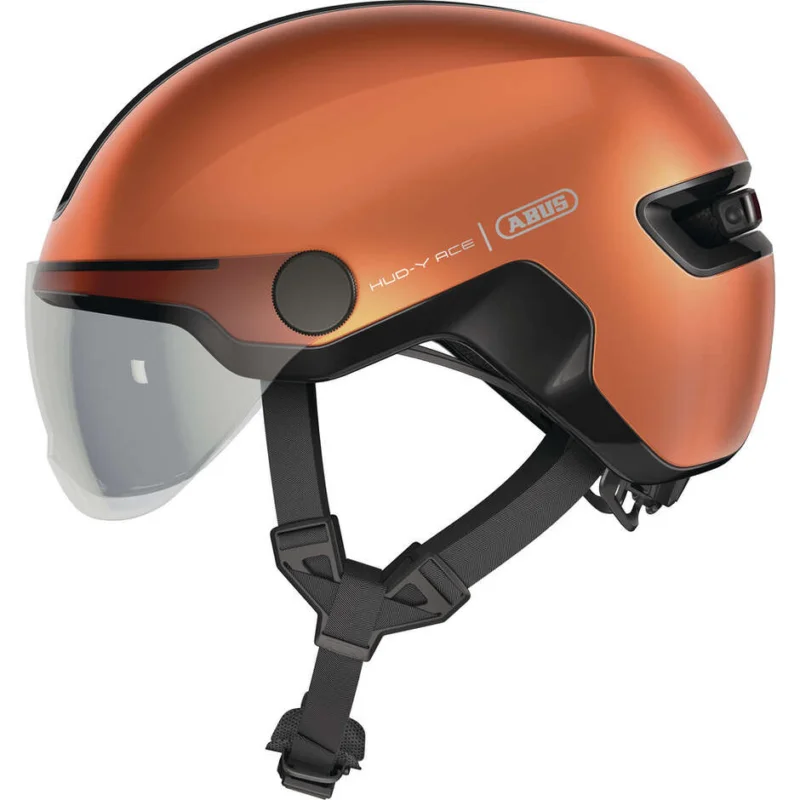 Vendita Finale Abus Urban HUD-Y ACE Goldfish Orange Bike Helmet