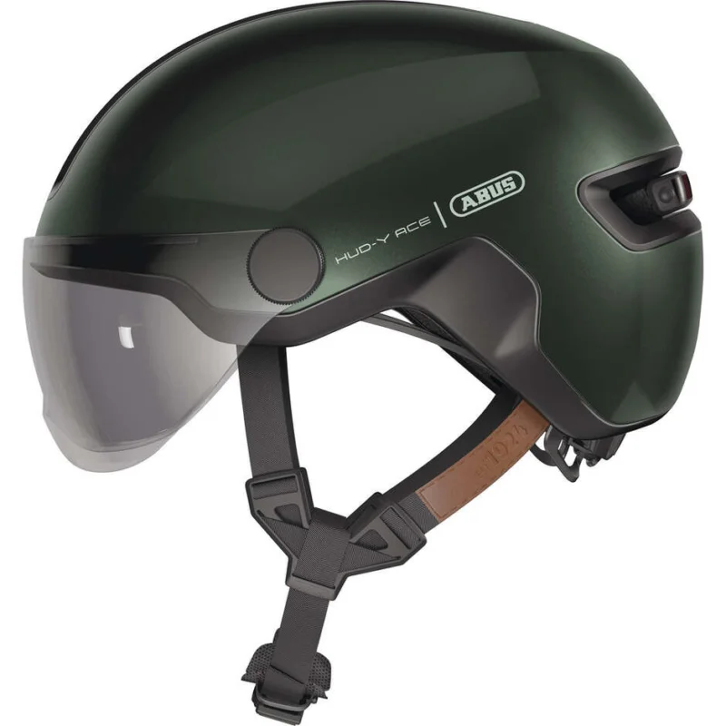 Promozione Esclusiva Abus Urban HUD-Y ACE Moss Green Bike Helmet