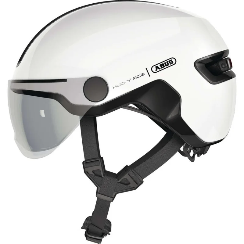 Soddisfatti O Rimborsati Abus Urban HUD-Y ACE Shiny White Bike Helmet