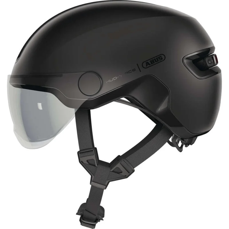 Sconto Abus Urban HUD-Y ACE Velvet Black Bike Helmet