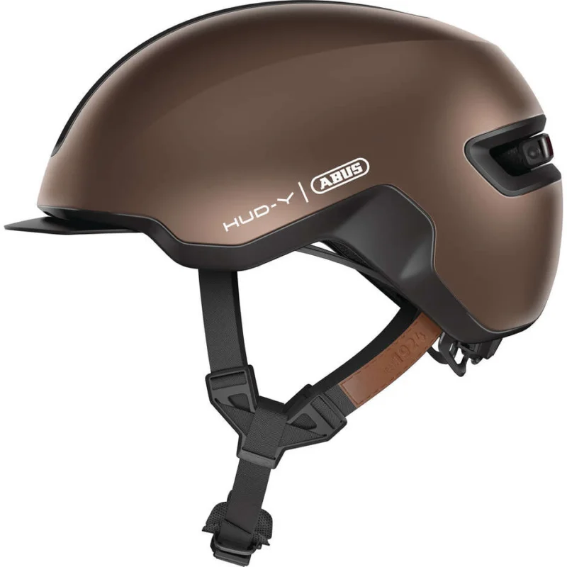 Occasione Imperdibile Abus Urban HUD-Y Metallic Copper Bike Helmet