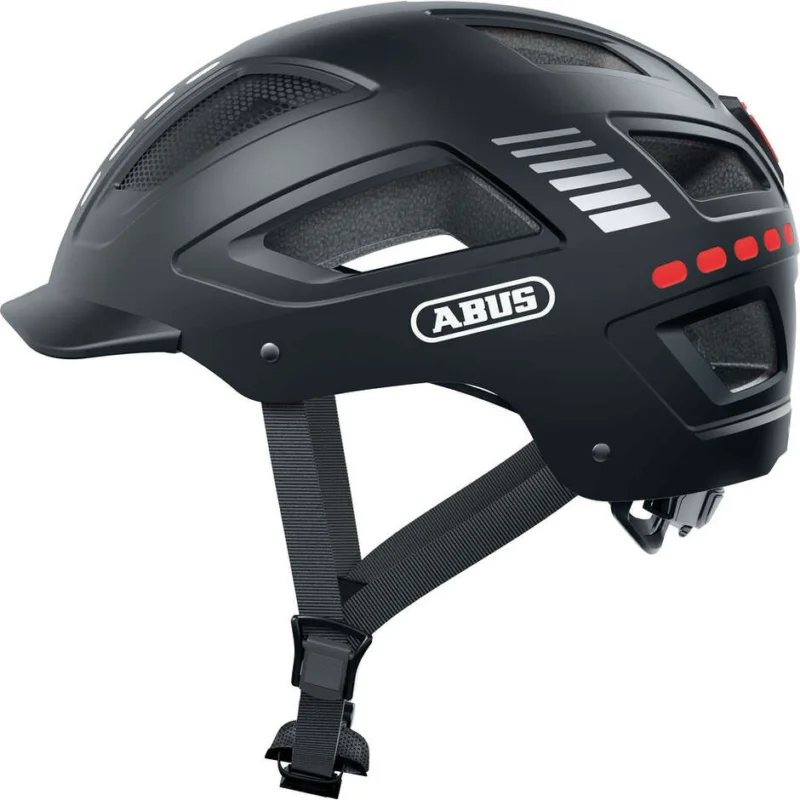 Sconto Abus Urban HYBAN 2.0 LED Signal Black Bike Helmet