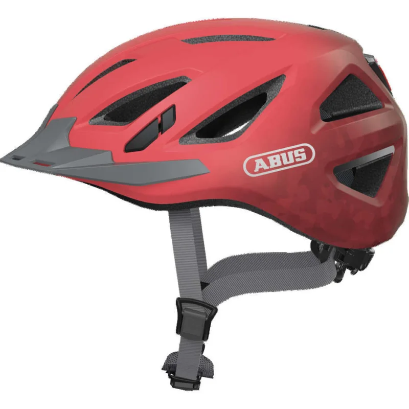 Economico Abus Urban-I 3.0 Coral Bicycle Helmet