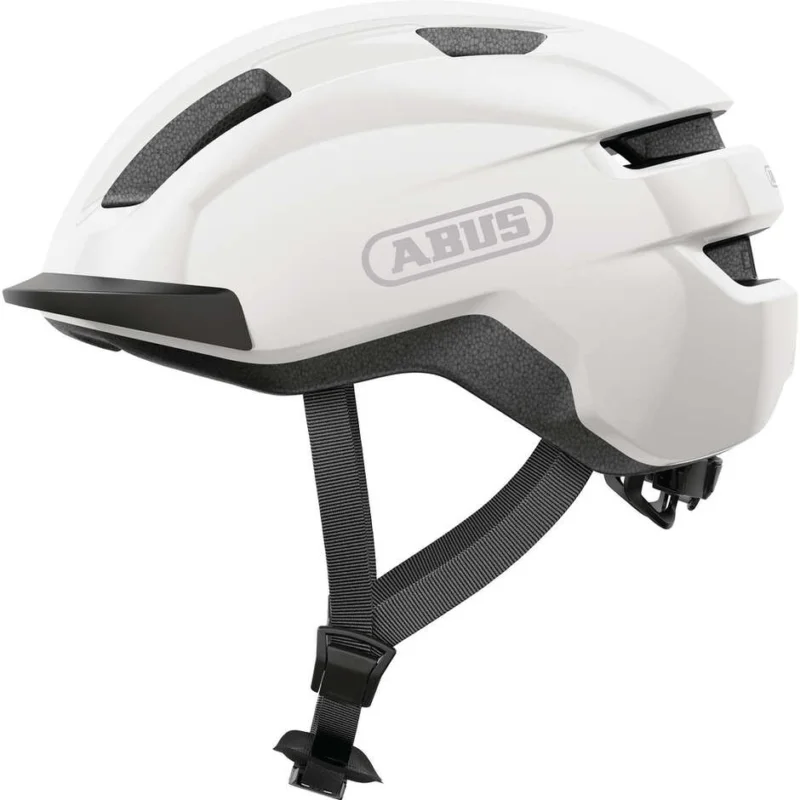 Abus Urban PURL-Y Shiny White Bike Helmet Occasione Imperdibile