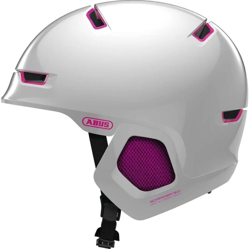 Abus Urban Scraper 3.0 All Season Bicycle Helmet White Pearl Prezzo Di Fabbrica