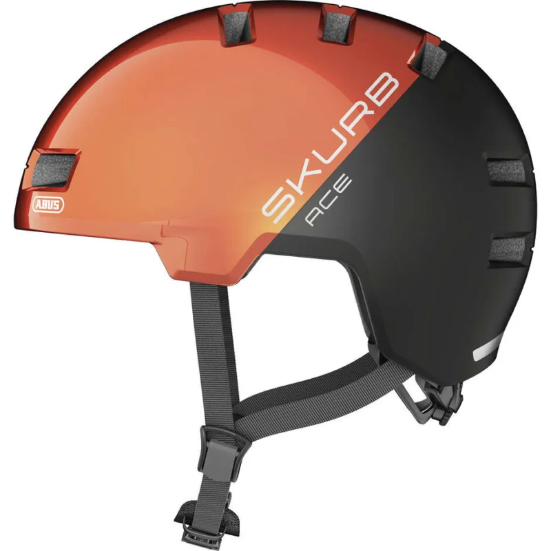Bestseller Abus Urban SKURB ACE Goldfish Orange Bike Helmet