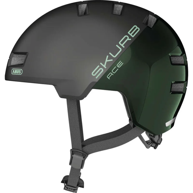 Super Prezzo Abus Urban SKURB ACE Moss Green Bike Helmet