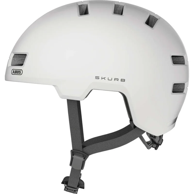 Abus Urban SKURB Bike Helmet Pearl White Promozione Esclusiva