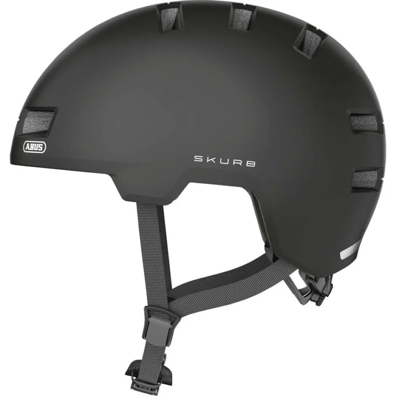 Abus Urban SKURB Bike Helmet Velvet Black Ultimissimo Modello