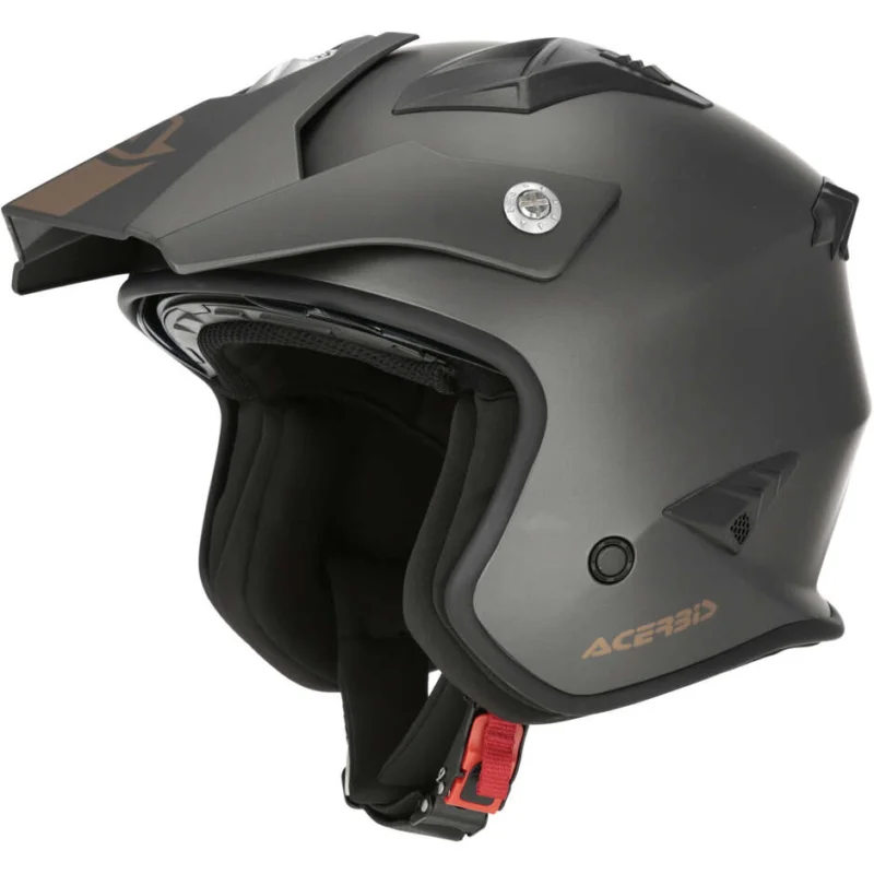 Offerta Lampo Acerbis ARIA 2206 Dark Gray Motorcycle Jet Helmet