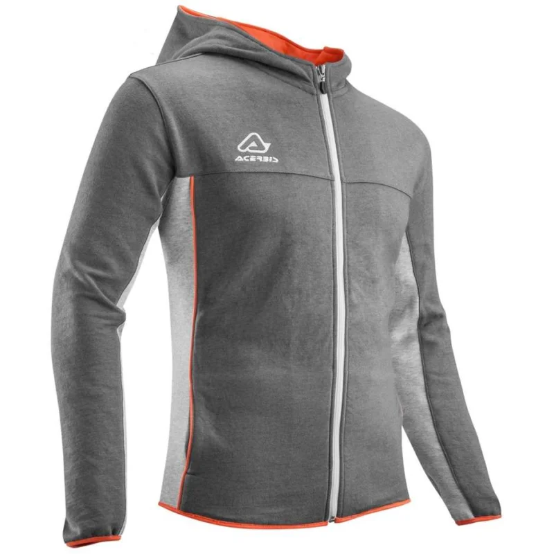 Acerbis BELATRIX Hoodie in Fluo Coral Gray Must-Have