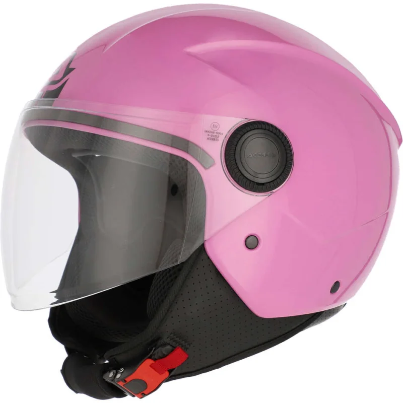 ACERBIS BREZZA Jet Motorcycle Helmet Pink Promo Stagionale