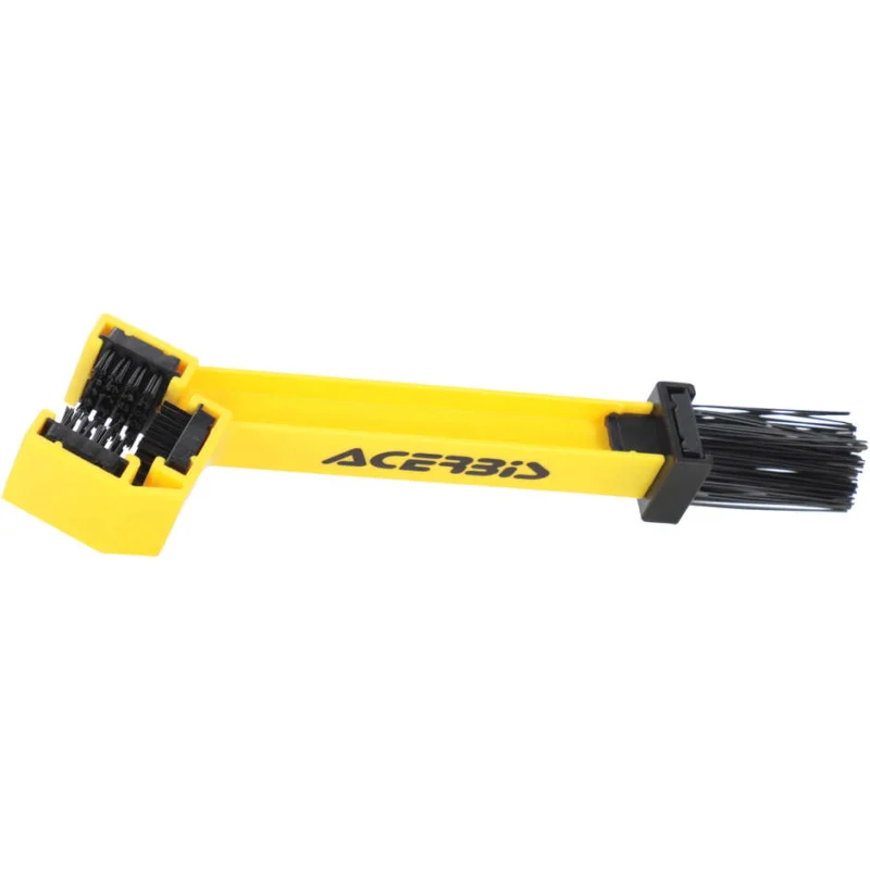 Reso Gratuito Acerbis BRUSCIA Chain Cleaning Brush Black Yellow