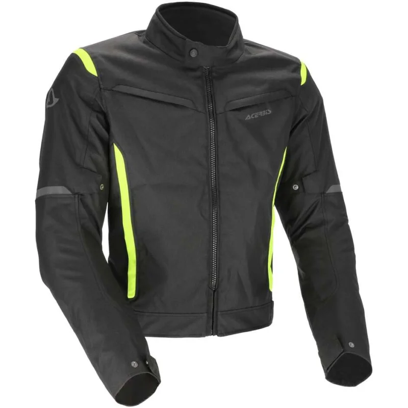 Offerta Del Giorno Acerbis CE-MAT 2.0 Motorcycle Jacket Black Yellow