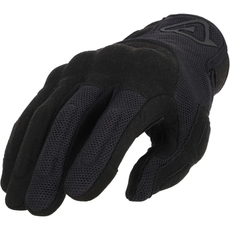 Acerbis CE PYRAMID Motorcycle Gloves Black Promo Stagionale