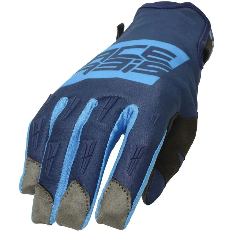 Ordina Subito Acerbis CE X-ENDURO Cross Enduro Motorcycle Gloves Blue Gray
