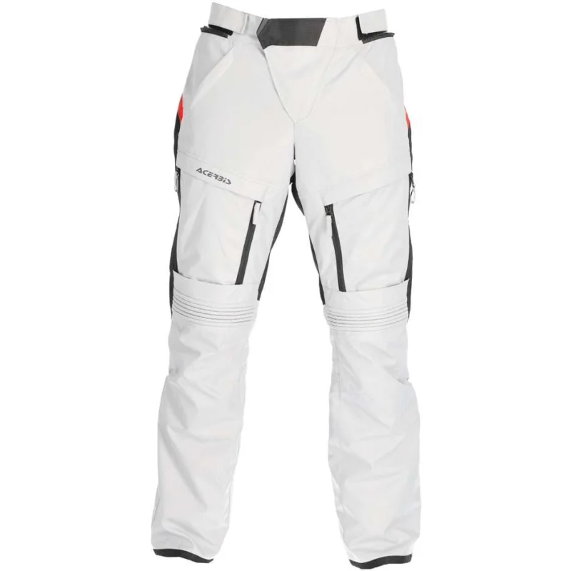 ACERBIS CE X-ROVER Technical Motorcycle Pants Gray Red Spedizione Espresso