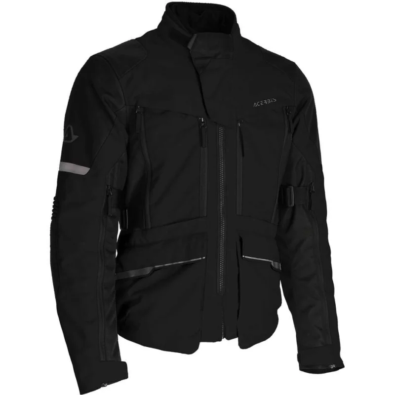 Miglior Prezzo ACERBIS CE X-ROVER Touring Motorcycle Jacket Black