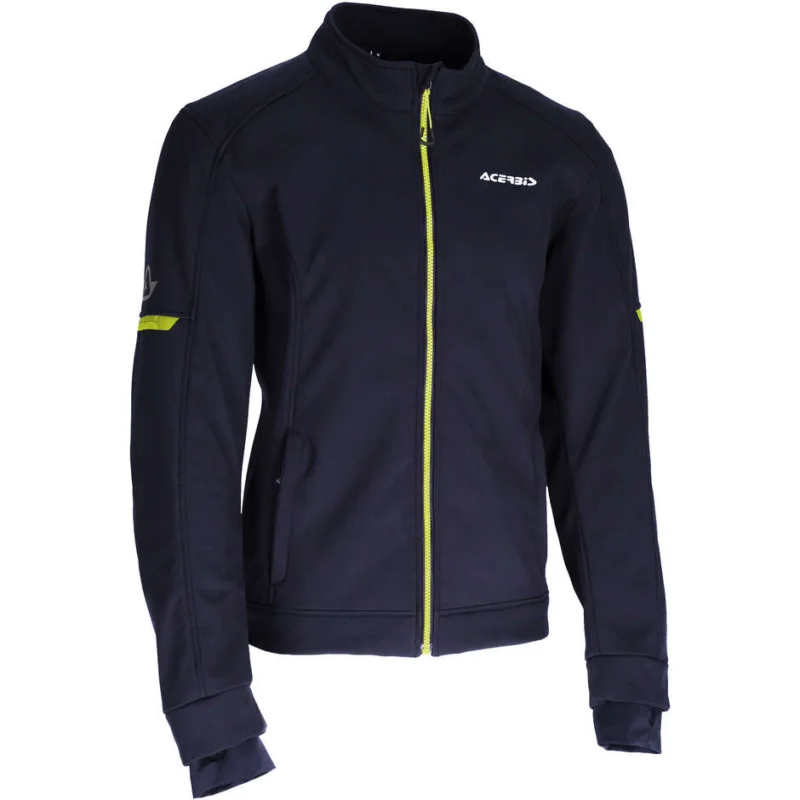 Spedizione Espresso ACERBIS CE X-TOWN Technical Motorcycle Jacket Blue Yellow