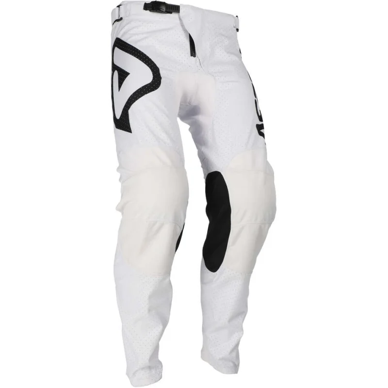 Acerbis Cross Enduro Motorcycle Pants White Black Professionale