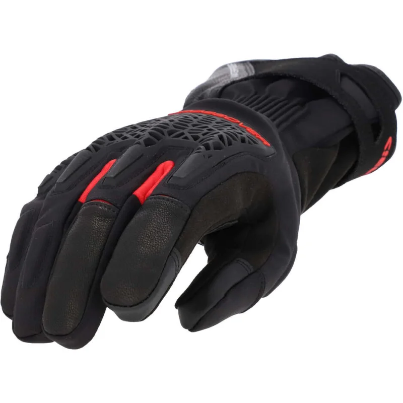 Acerbis CROSSOVER WP Motorcycle Gloves Black Occasione Imperdibile
