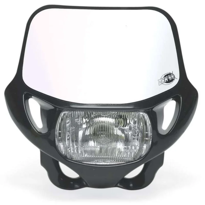 Acerbis DHH Certified Black Moto Cross Enduro Headlight Mask Più Venduto