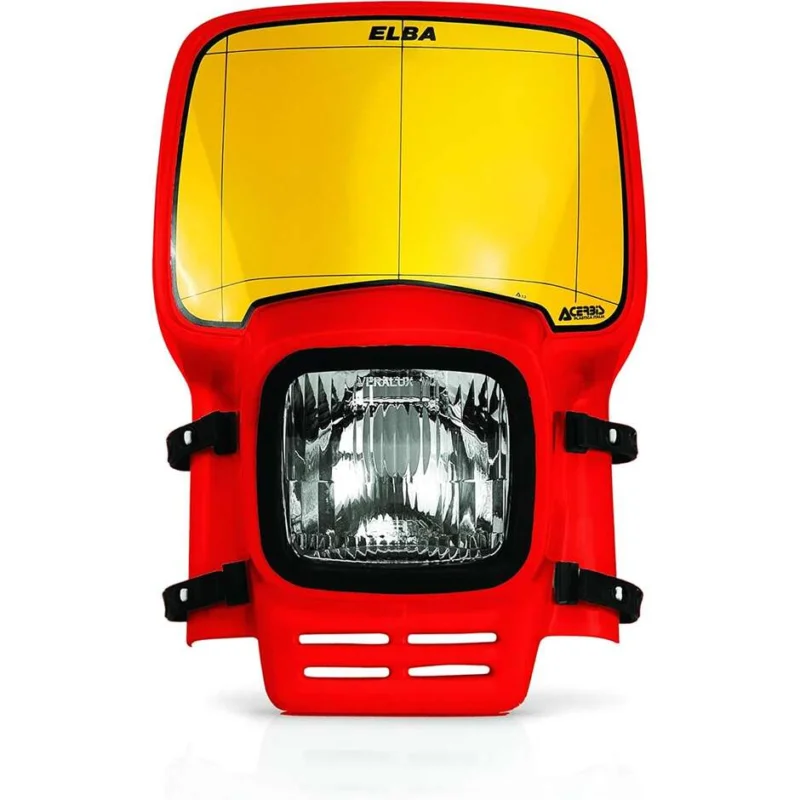 Compra Online Acerbis Elba Red Motocross Enduro Headlight Mask