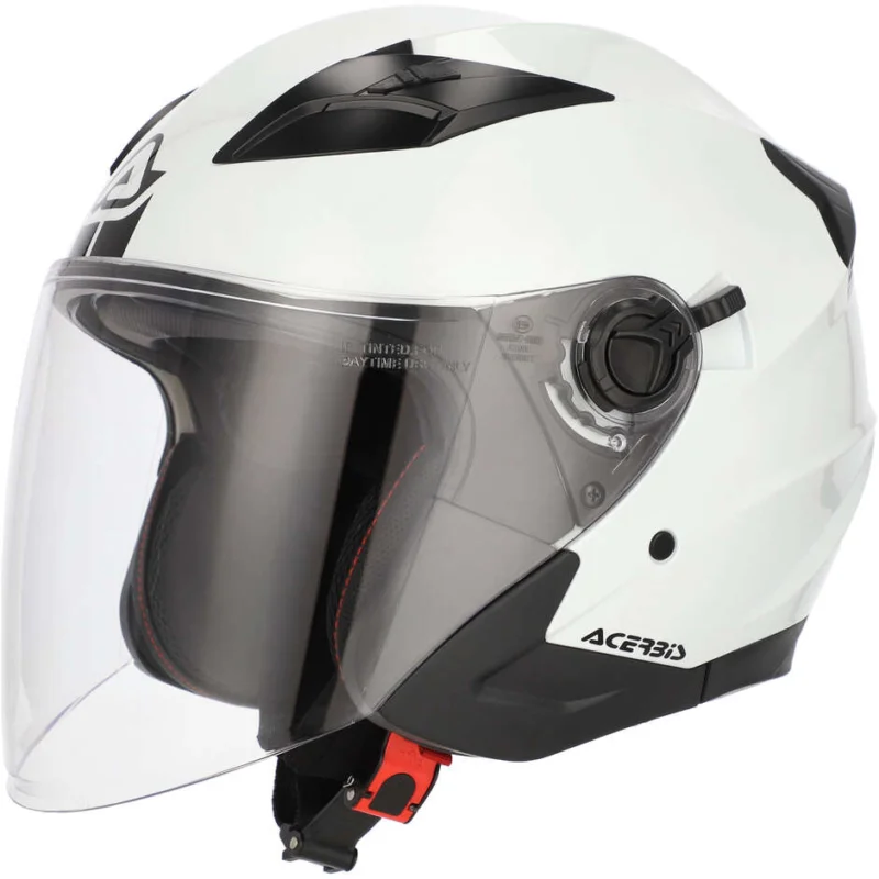 Acerbis Firstway 2.0 22.06 White 2 Motorcycle Jet Helmet Ultima Occasione