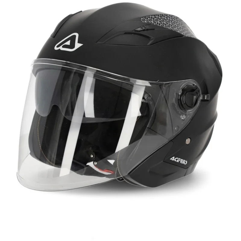 Acerbis FIRSTWAY 2.0 Jet Motorcycle Helmet Matte Black Occasione Imperdibile