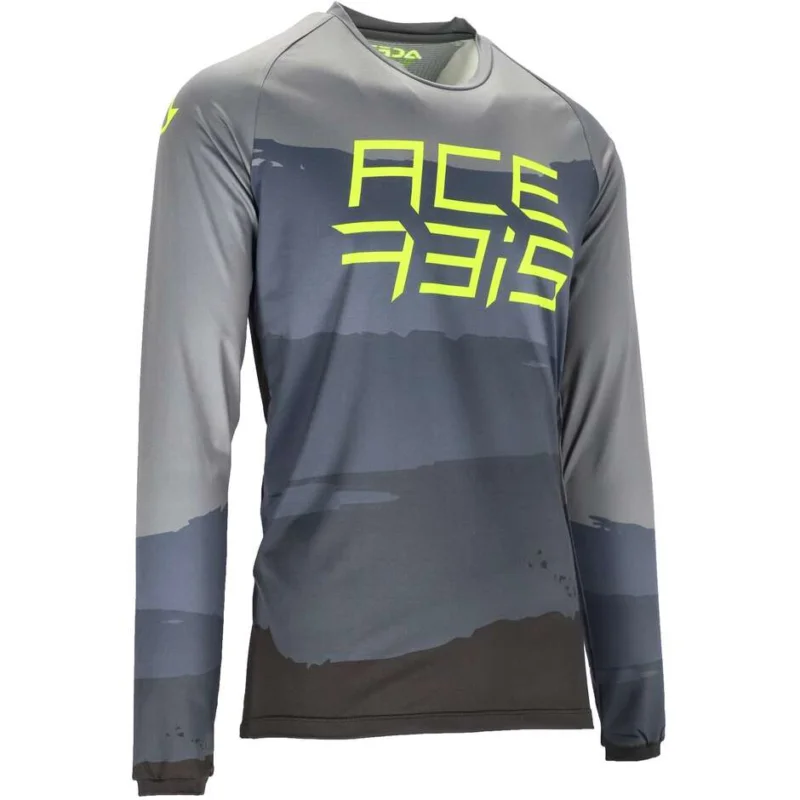 Esclusivo Acerbis Flex Speed Gray Yellow Mtb Jersey