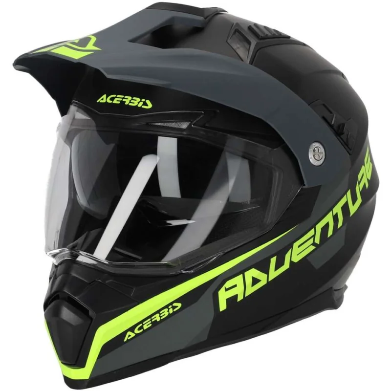 Acerbis FLIP FS-606 Adventure Integral Motorcycle Helmet Black Gray Acquista Ora