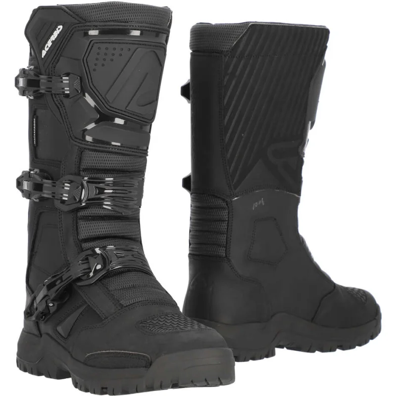 Prezzo Di Fabbrica Acerbis Galibier WP Adventure Motorcycle Boots Black