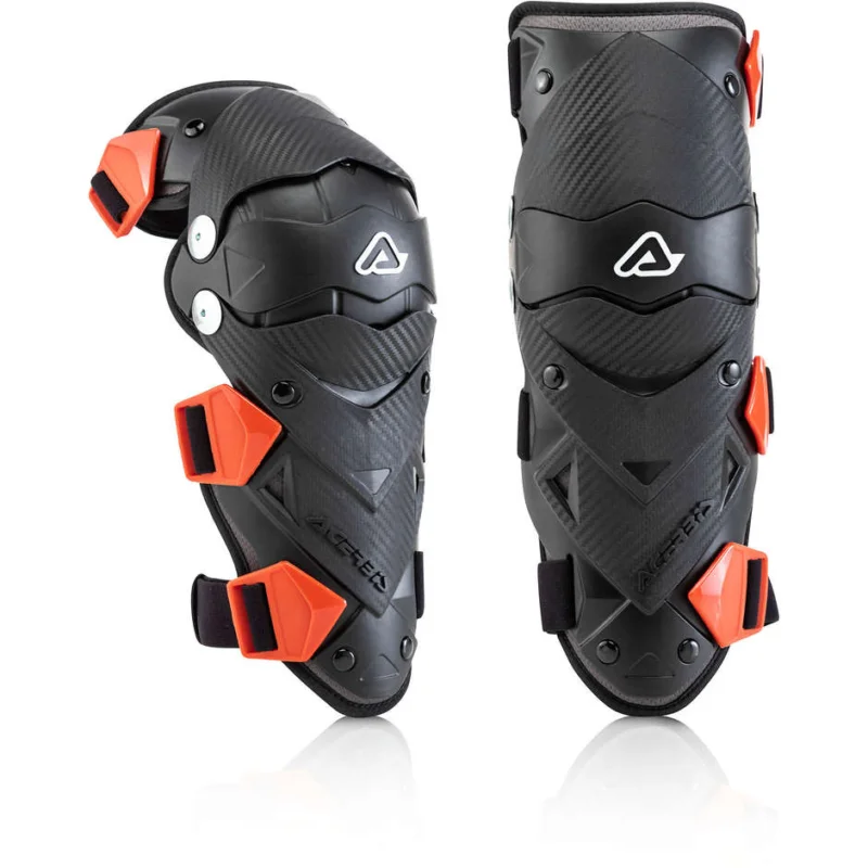 Promozione Esclusiva Acerbis IMPACT EVO JUNIOR Knee Child Moto Cross Enduro Black Red