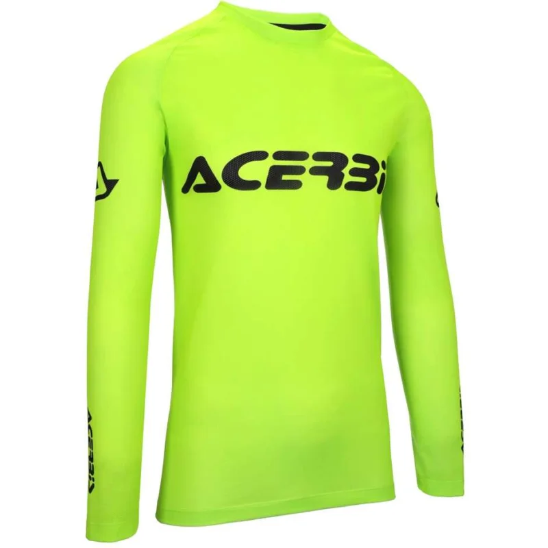 ACERBIS J-WINDY VENT LIMELIGHT Green Black Motocross Enduro Jersey Ultimissimo Modello
