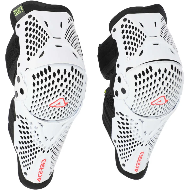 Acerbis K035 Knee Protector White Quantità Limitata