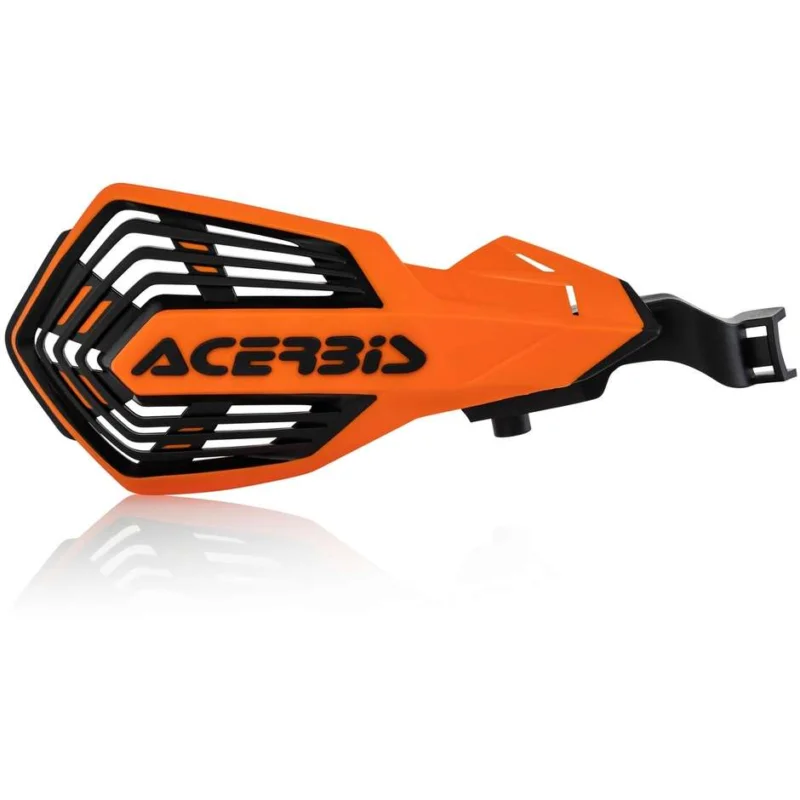 Acerbis K-FUTURE Ventilated Handguards Orange Black Specific for Various Models Compra Oggi Stesso