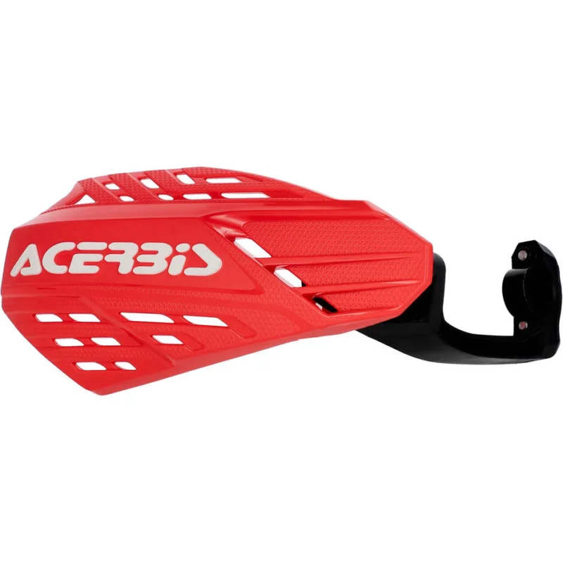 Acerbis LINEAR VENTED Cross Enduro Handguards Red White Pagamento Sicuro